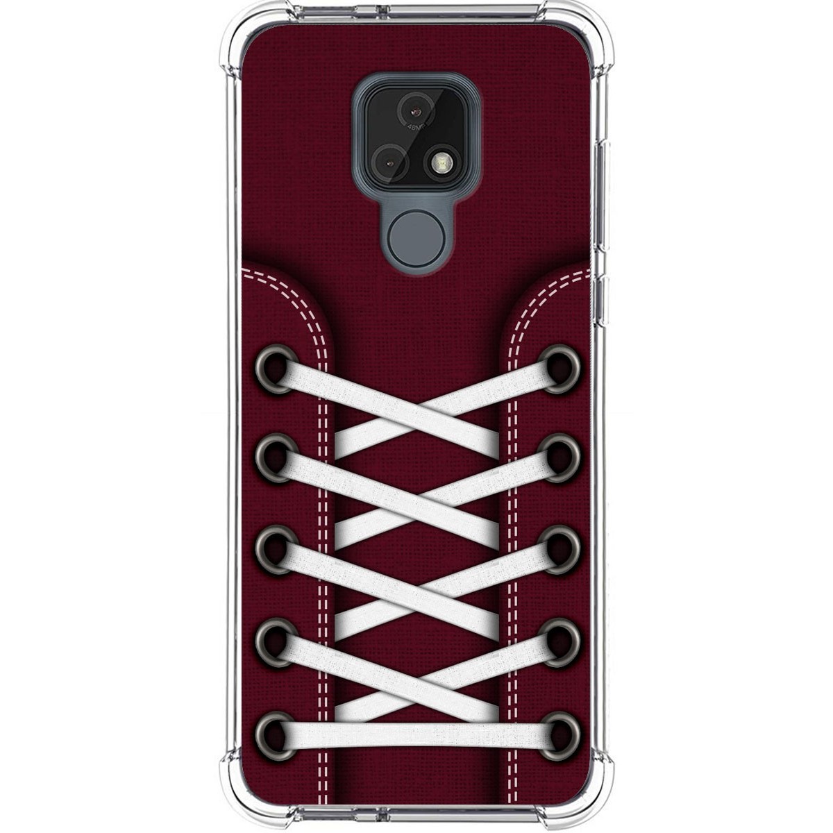 Funda Silicona Antigolpes para Motorola Moto E7 diseño Zapatillas 17 Dibujos