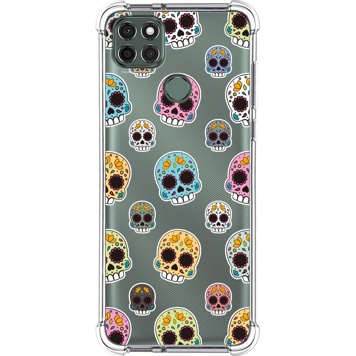 Funda Silicona Antigolpes para Motorola Moto G9 Power diseño Catrina Dibujos