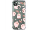 Funda Silicona Antigolpes para Motorola Moto G9 Power diseño Cerdos Dibujos