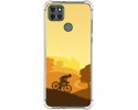 Funda Silicona Antigolpes para Motorola Moto G9 Power diseño Ciclista Dibujos