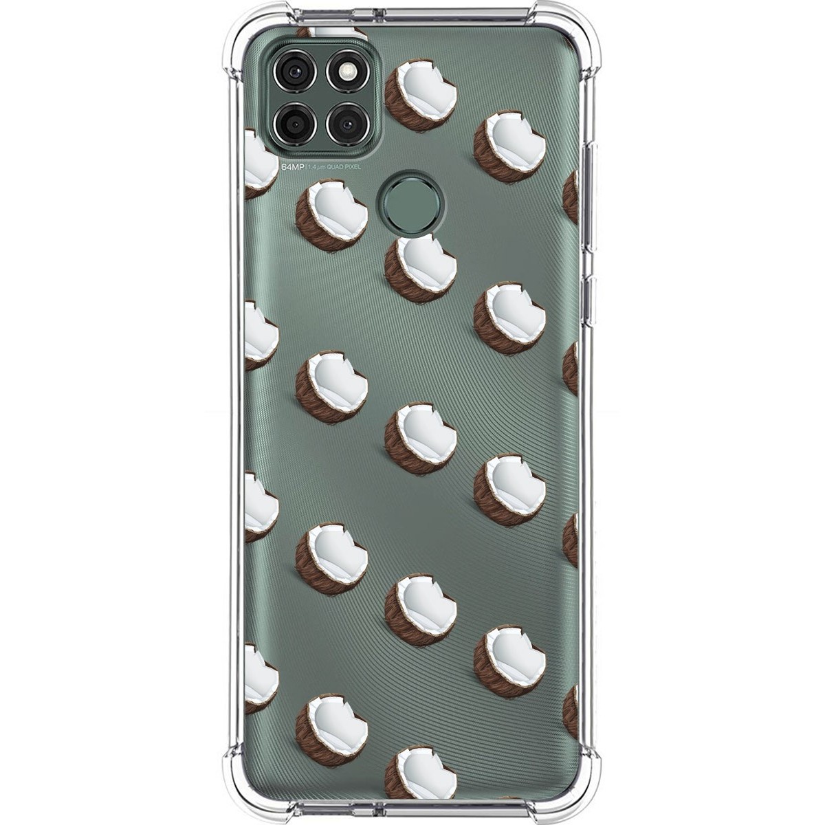 Funda Silicona Antigolpes para Motorola Moto G9 Power diseño Cocos Dibujos