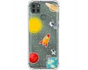Funda Silicona Antigolpes para Motorola Moto G9 Power diseño Espacio Dibujos
