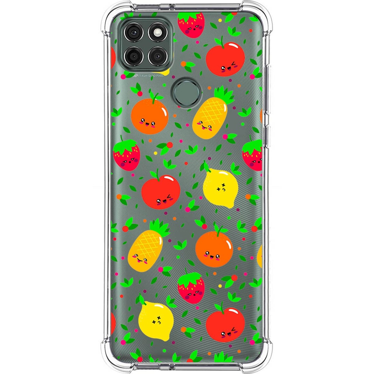 Funda Silicona Antigolpes para Motorola Moto G9 Power diseño Frutas 01 Dibujos