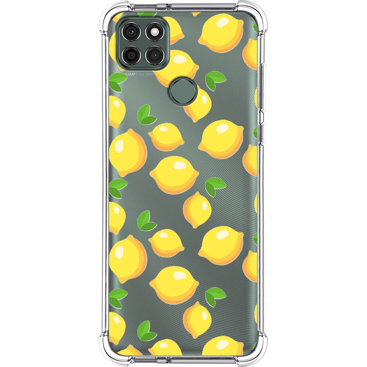 Funda Silicona Antigolpes para Motorola Moto G9 Power diseño Limones Dibujos