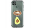 Funda Silicona Antigolpes para Motorola Moto G9 Power diseño Vegan Life Dibujos