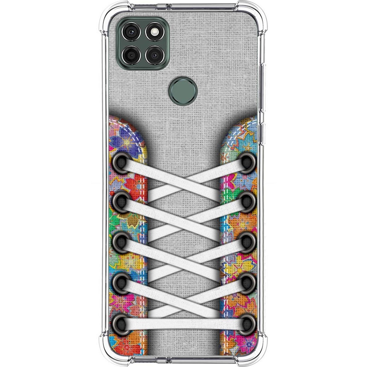 Funda Silicona Antigolpes para Motorola Moto G9 Power diseño Zapatillas 04 Dibujos