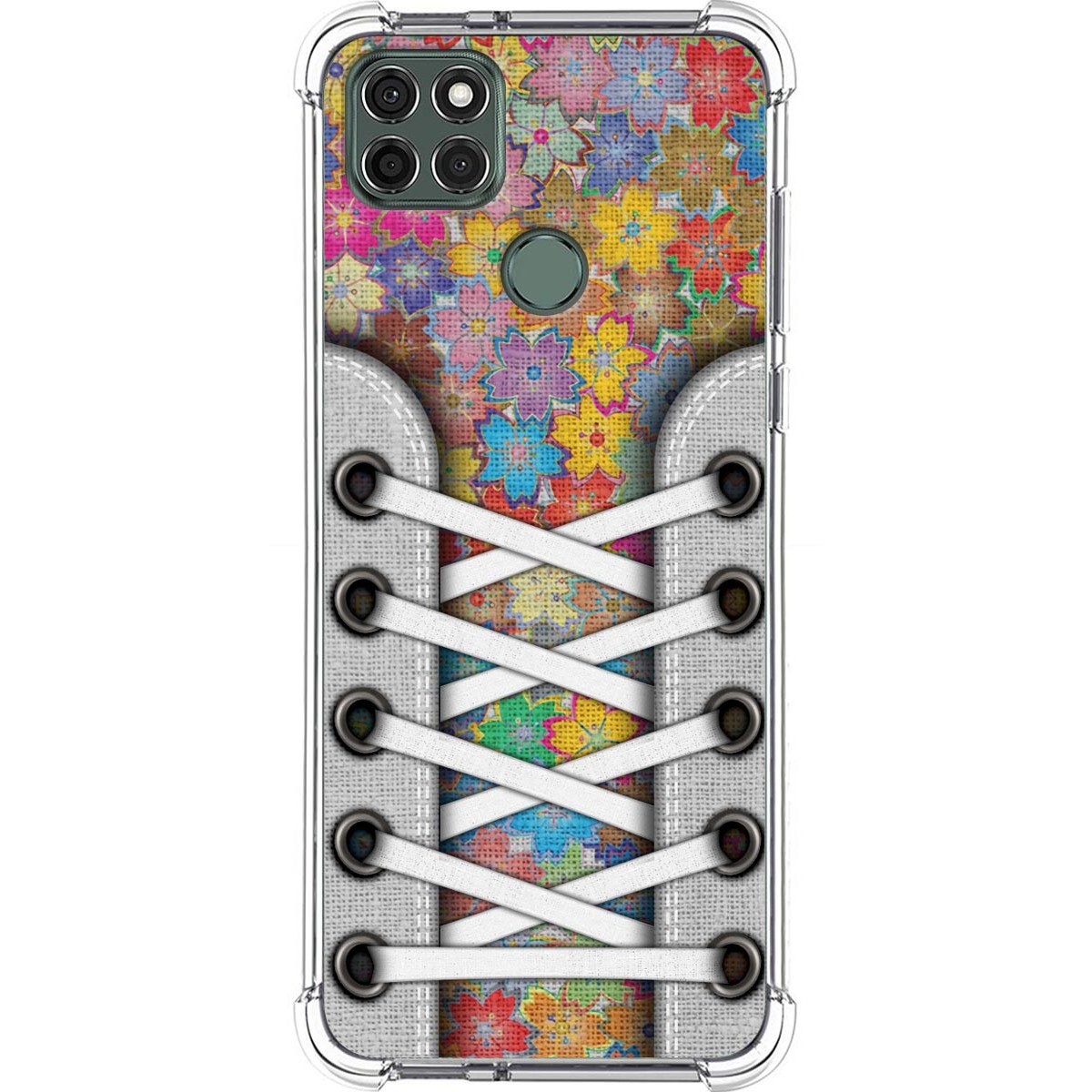 Funda Silicona Antigolpes para Motorola Moto G9 Power diseño Zapatillas 05 Dibujos