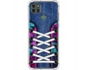 Funda Silicona Antigolpes para Motorola Moto G9 Power diseño Zapatillas 06 Dibujos