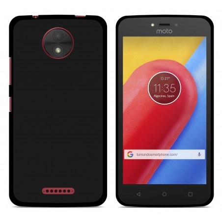 Funda Gel Tpu para Motorola Moto C Plus Color Negra
