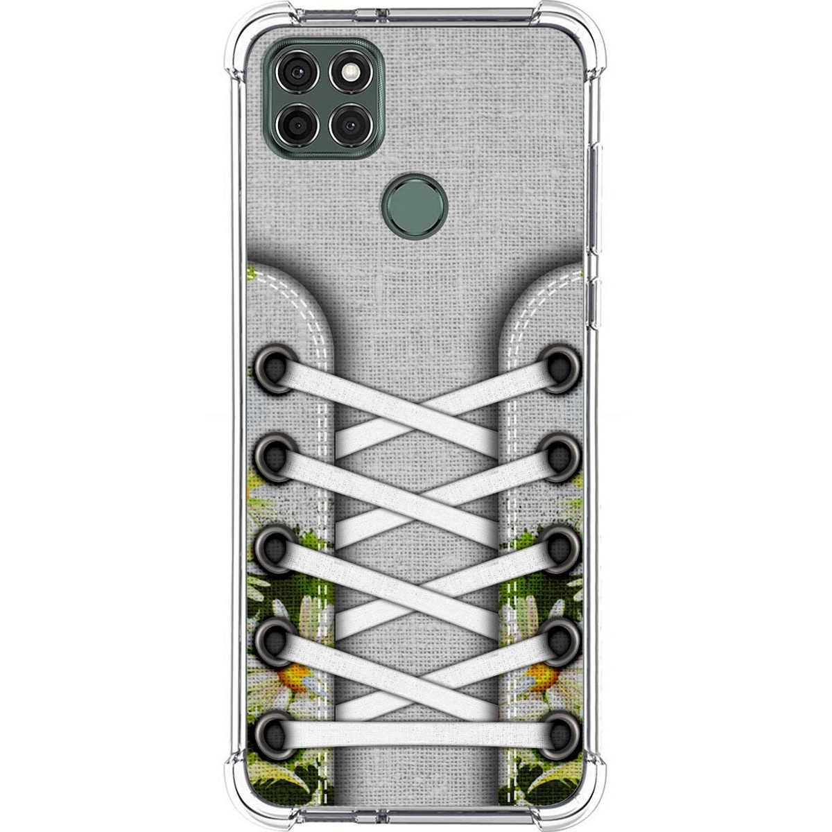 Funda Silicona Antigolpes para Motorola Moto G9 Power diseño Zapatillas 08 Dibujos