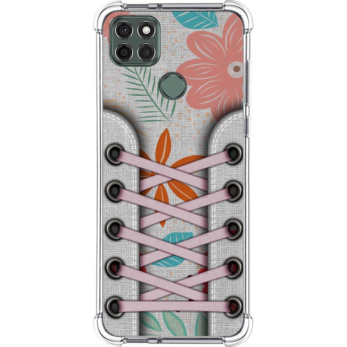 Funda Silicona Antigolpes para Motorola Moto G9 Power diseño Zapatillas 09 Dibujos