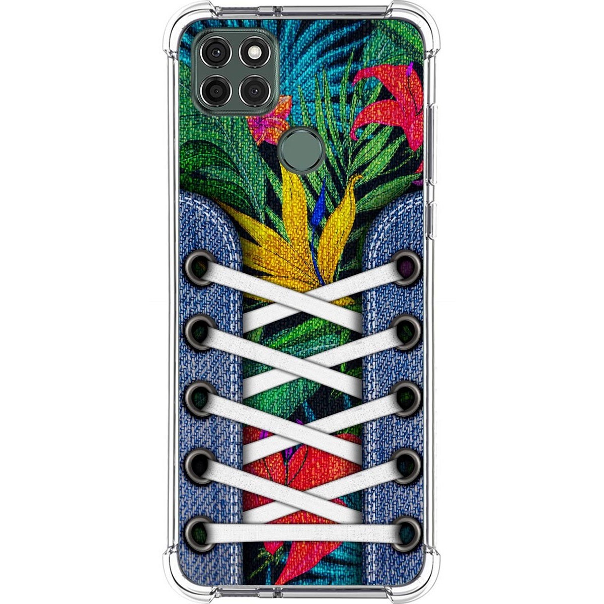 Funda Silicona Antigolpes para Motorola Moto G9 Power diseño Zapatillas 12 Dibujos