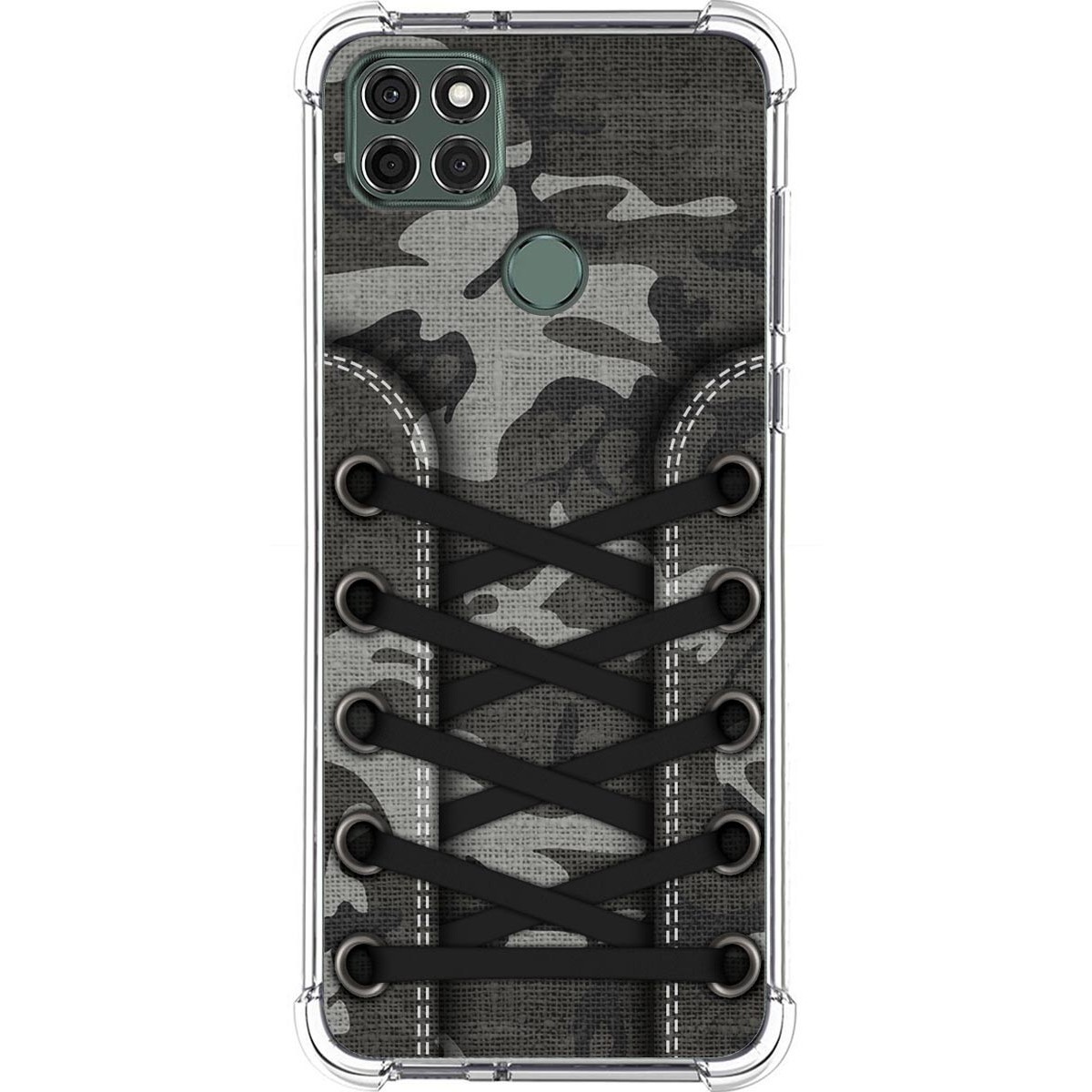 Funda Silicona Antigolpes para Motorola Moto G9 Power diseño Zapatillas 15 Dibujos