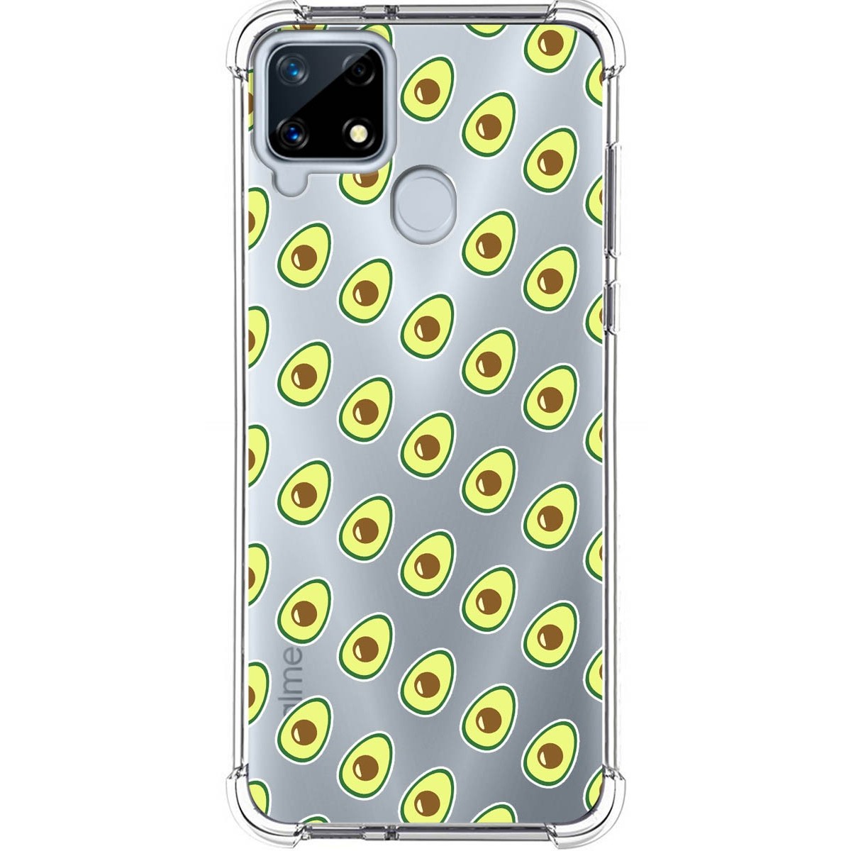 Funda Silicona Antigolpes para Realme 7i / Narzo 30A diseño Aguacate Dibujos