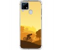 Funda Silicona Antigolpes para Realme 7i / Narzo 30A diseño Ciclista Dibujos
