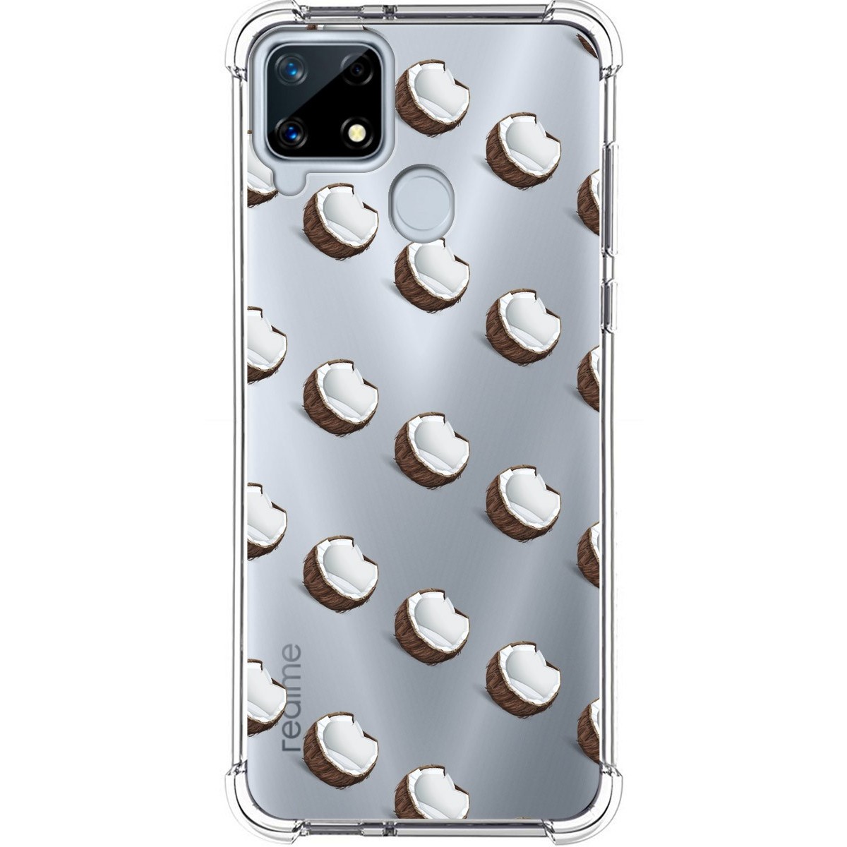 Funda Silicona Antigolpes para Realme 7i / Narzo 30A diseño Cocos Dibujos