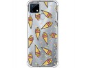 Funda Silicona Antigolpes para Realme 7i / Narzo 30A diseño Helados Dibujos