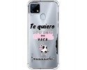 Funda Silicona Antigolpes para Realme 7i / Narzo 30A diseño Vaca Dibujos