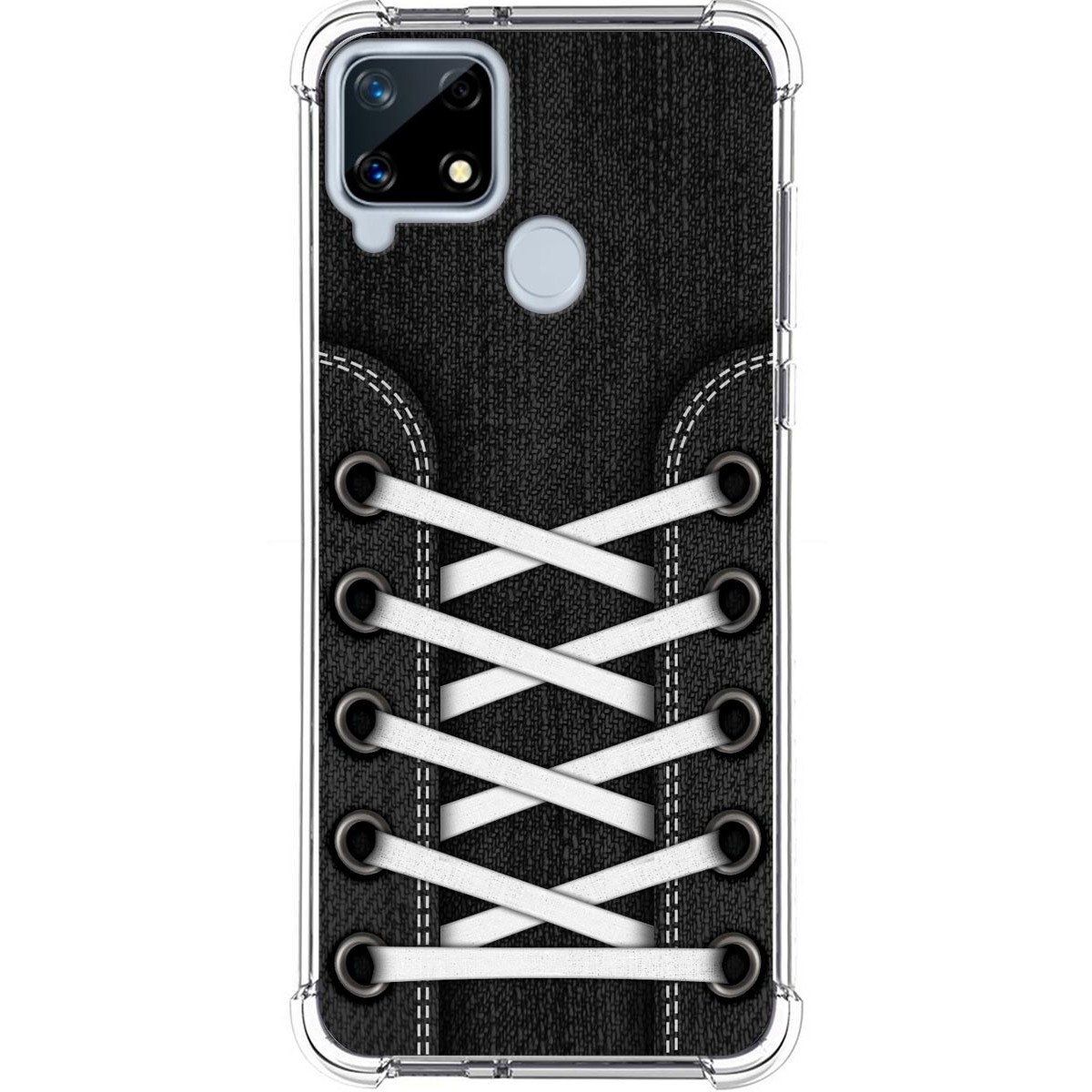 Funda Silicona Antigolpes para Realme 7i / Narzo 30A diseño Zapatillas 02 Dibujos