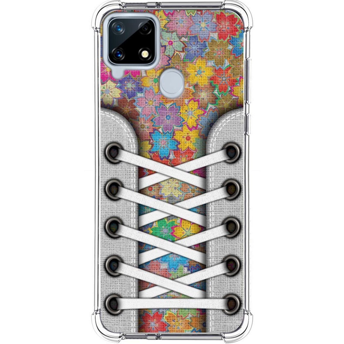Funda Silicona Antigolpes para Realme 7i / Narzo 30A diseño Zapatillas 05 Dibujos