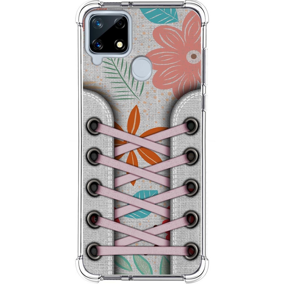 Funda Silicona Antigolpes para Realme 7i / Narzo 30A diseño Zapatillas 09 Dibujos