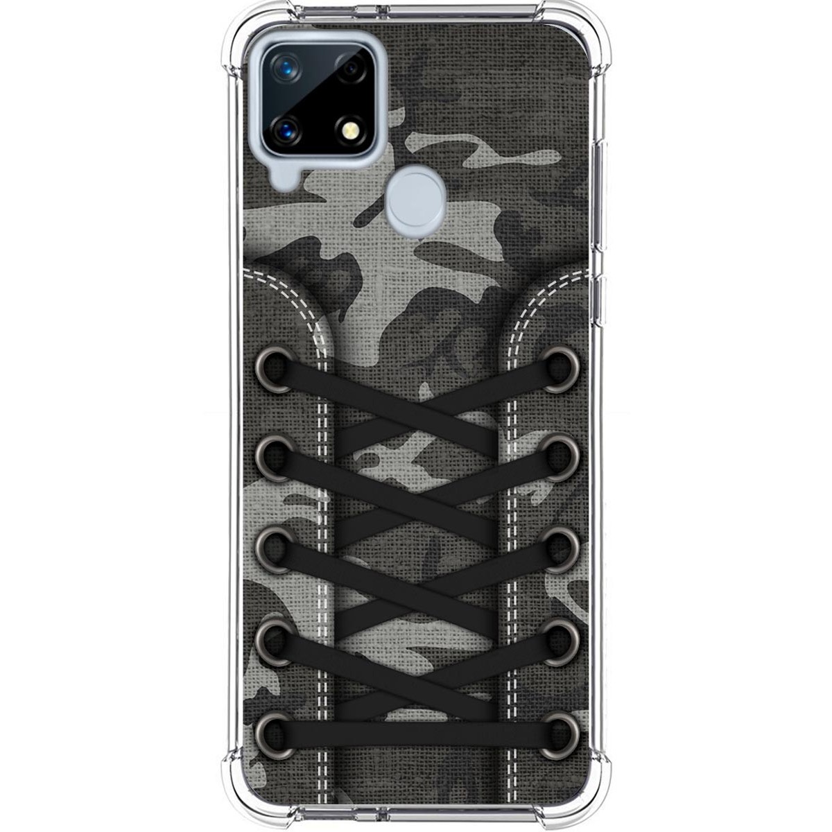 Funda Silicona Antigolpes para Realme 7i / Narzo 30A diseño Zapatillas 15 Dibujos