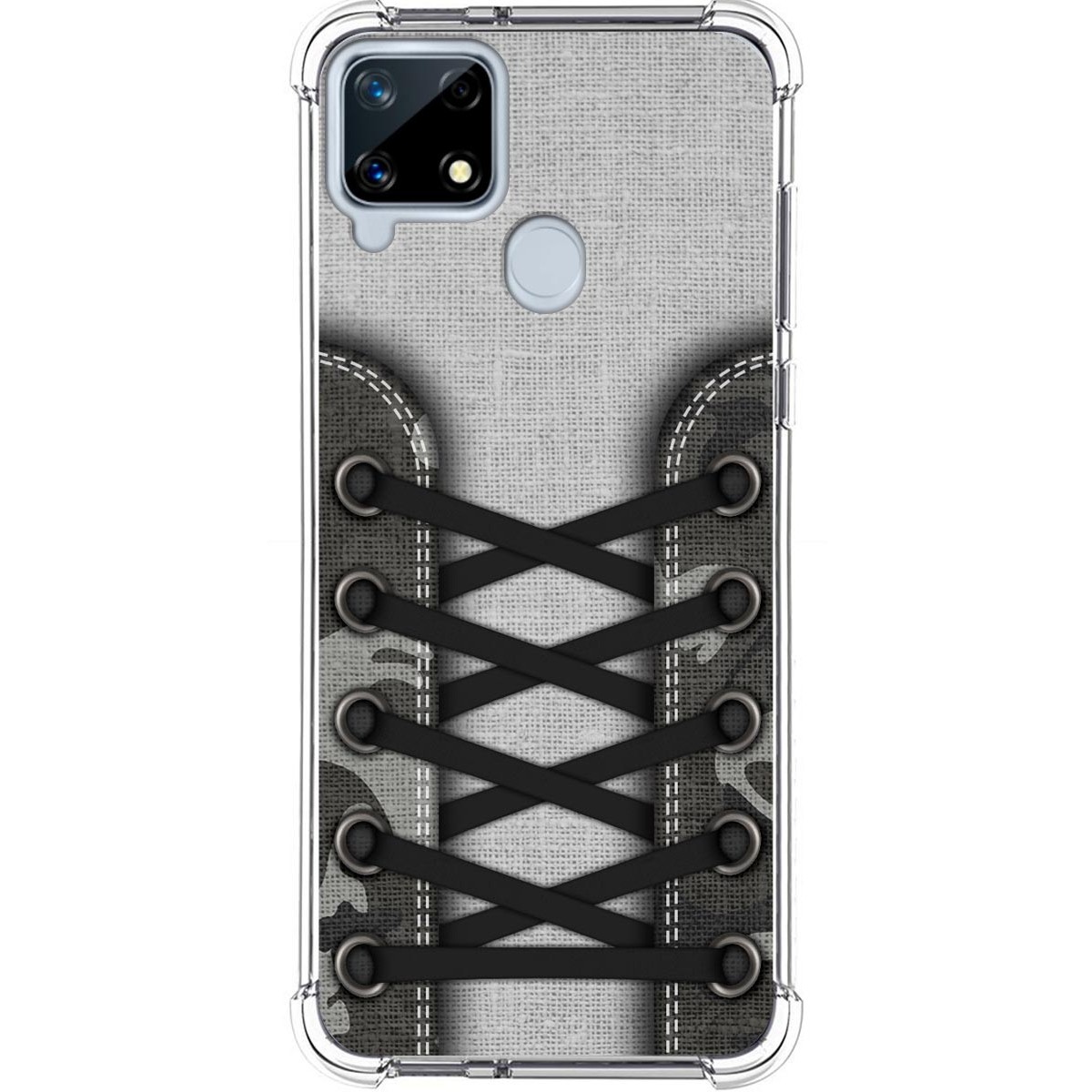 Funda Silicona Antigolpes para Realme 7i / Narzo 30A diseño Zapatillas 16 Dibujos