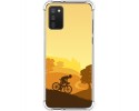 Funda Silicona Antigolpes para Samsung Galaxy A02s diseño Ciclista Dibujos