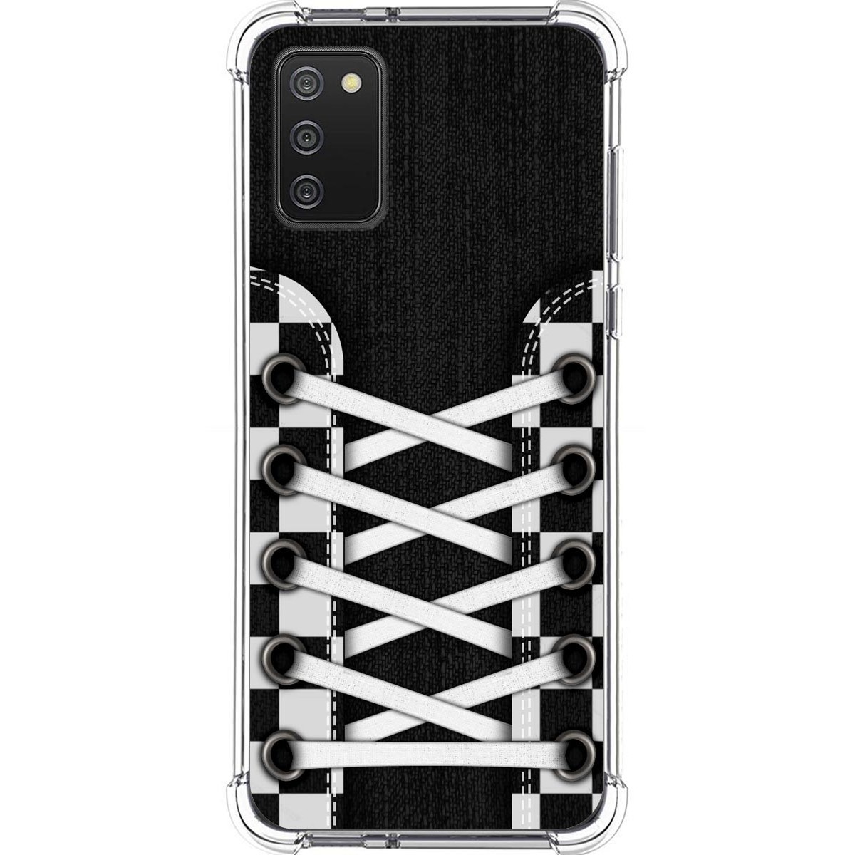 Funda Silicona Antigolpes para Samsung Galaxy A02s diseño Zapatillas 03 Dibujos