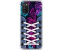 Funda Silicona Antigolpes para Samsung Galaxy A02s diseño Zapatillas 07 Dibujos