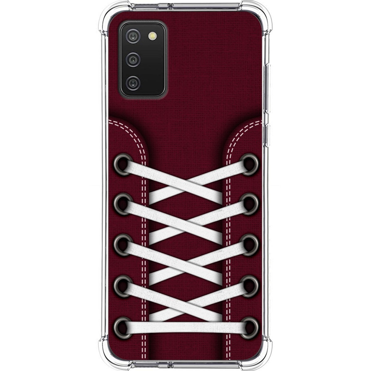 Funda Silicona Antigolpes para Samsung Galaxy A02s diseño Zapatillas 17 Dibujos