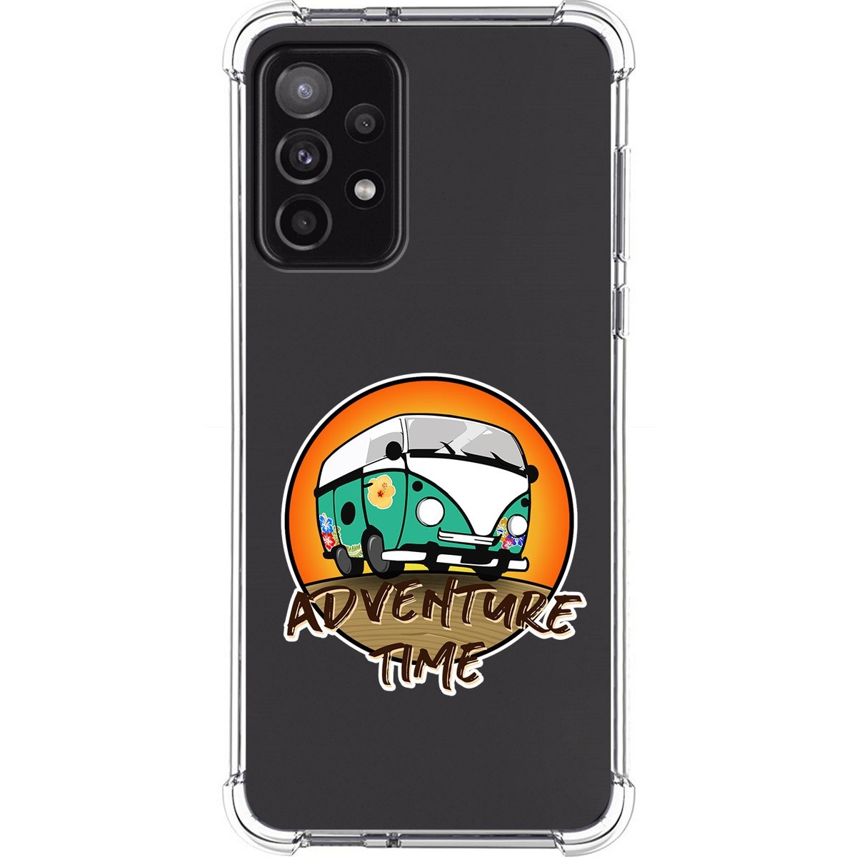 Funda Silicona Antigolpes para Samsung Galaxy A52 / A52 5G / A52s 5G diseño Adventure Time Dibujos