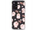 Funda Silicona Antigolpes para Samsung Galaxy A52 / A52 5G / A52s 5G diseño Cerdos Dibujos