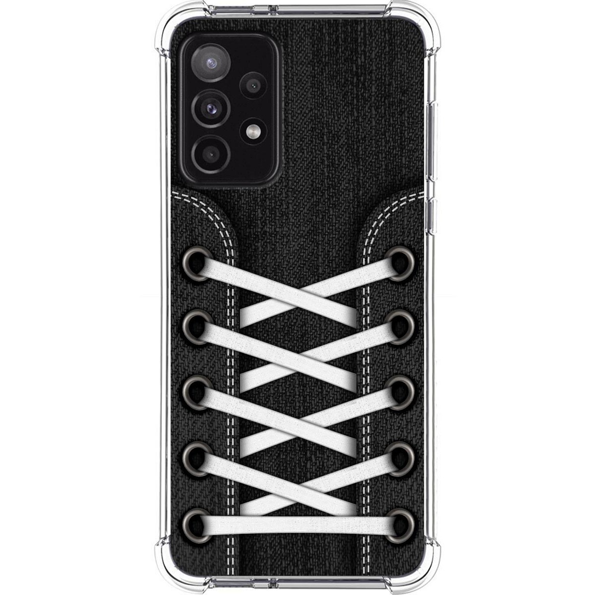 Funda Silicona Antigolpes para Samsung Galaxy A52 / A52 5G / A52s 5G diseño Zapatillas 02 Dibujos