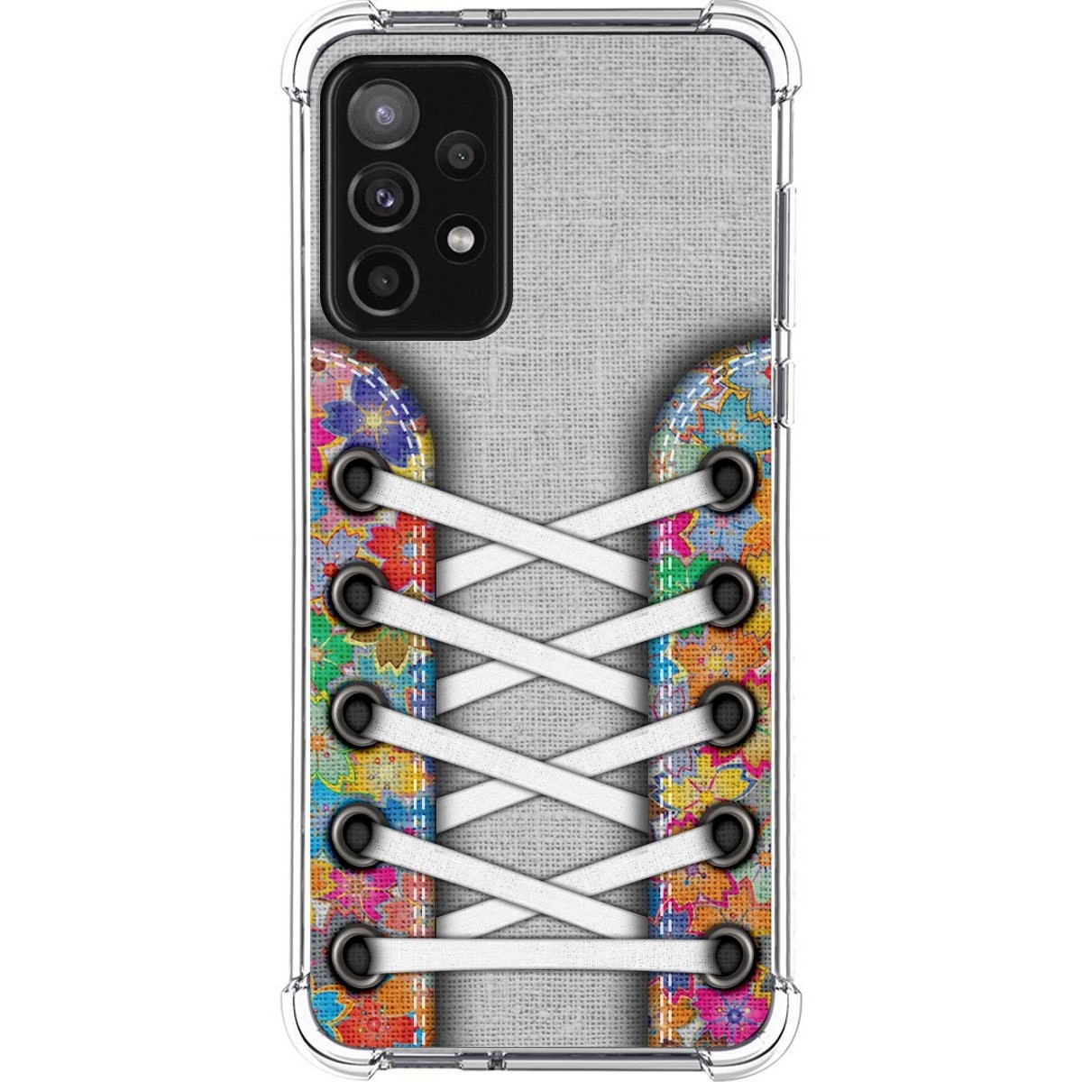 Funda Silicona Antigolpes para Samsung Galaxy A52 / A52 5G / A52s 5G diseño Zapatillas 04 Dibujos