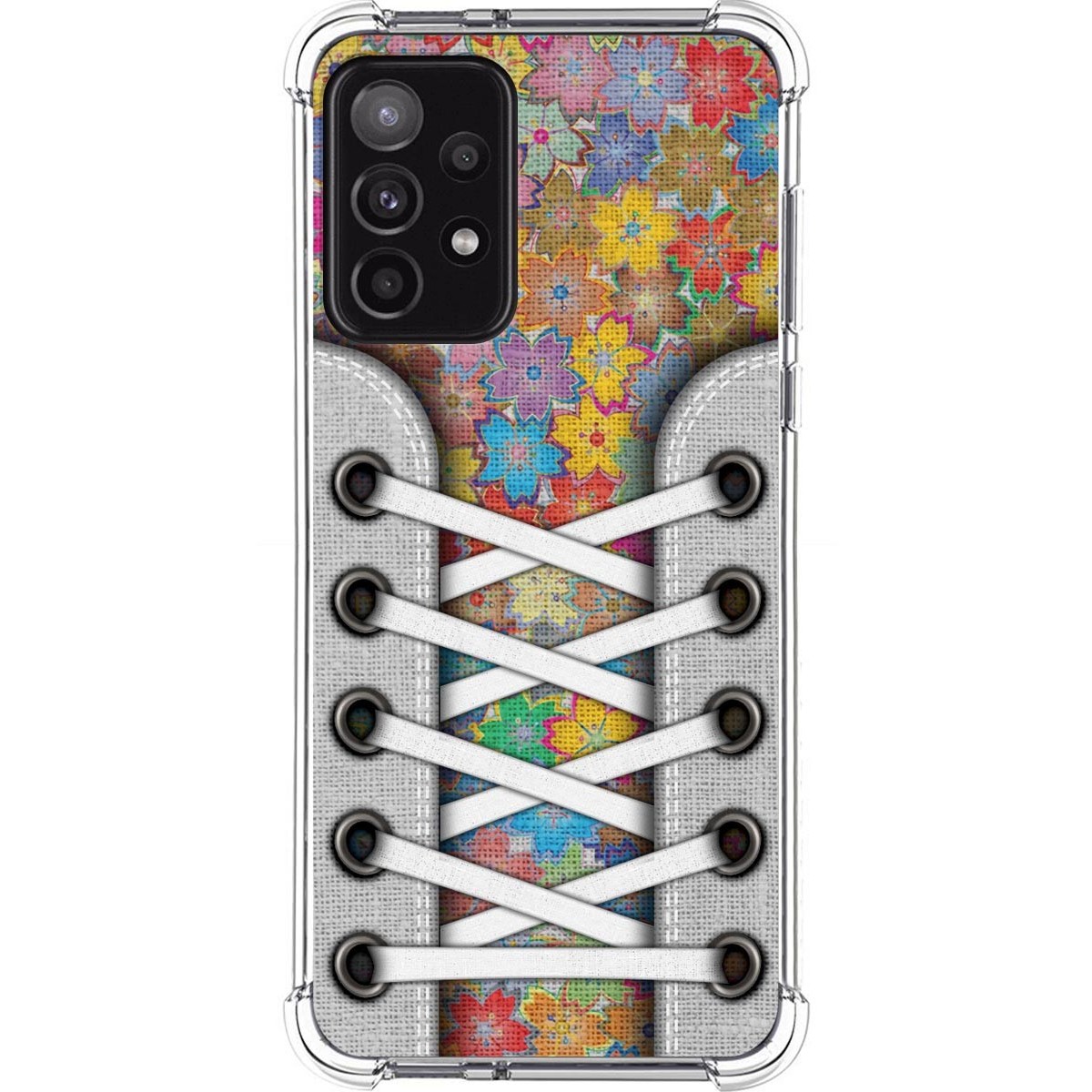 Funda Silicona Antigolpes para Samsung Galaxy A52 / A52 5G / A52s 5G diseño Zapatillas 05 Dibujos