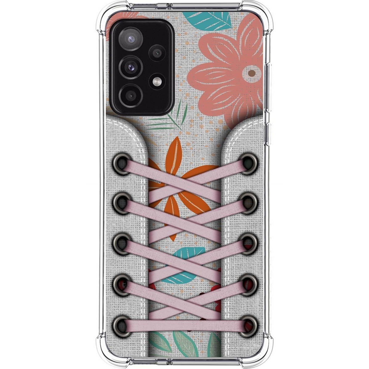 Funda Silicona Antigolpes para Samsung Galaxy A52 / A52 5G / A52s 5G diseño Zapatillas 09 Dibujos
