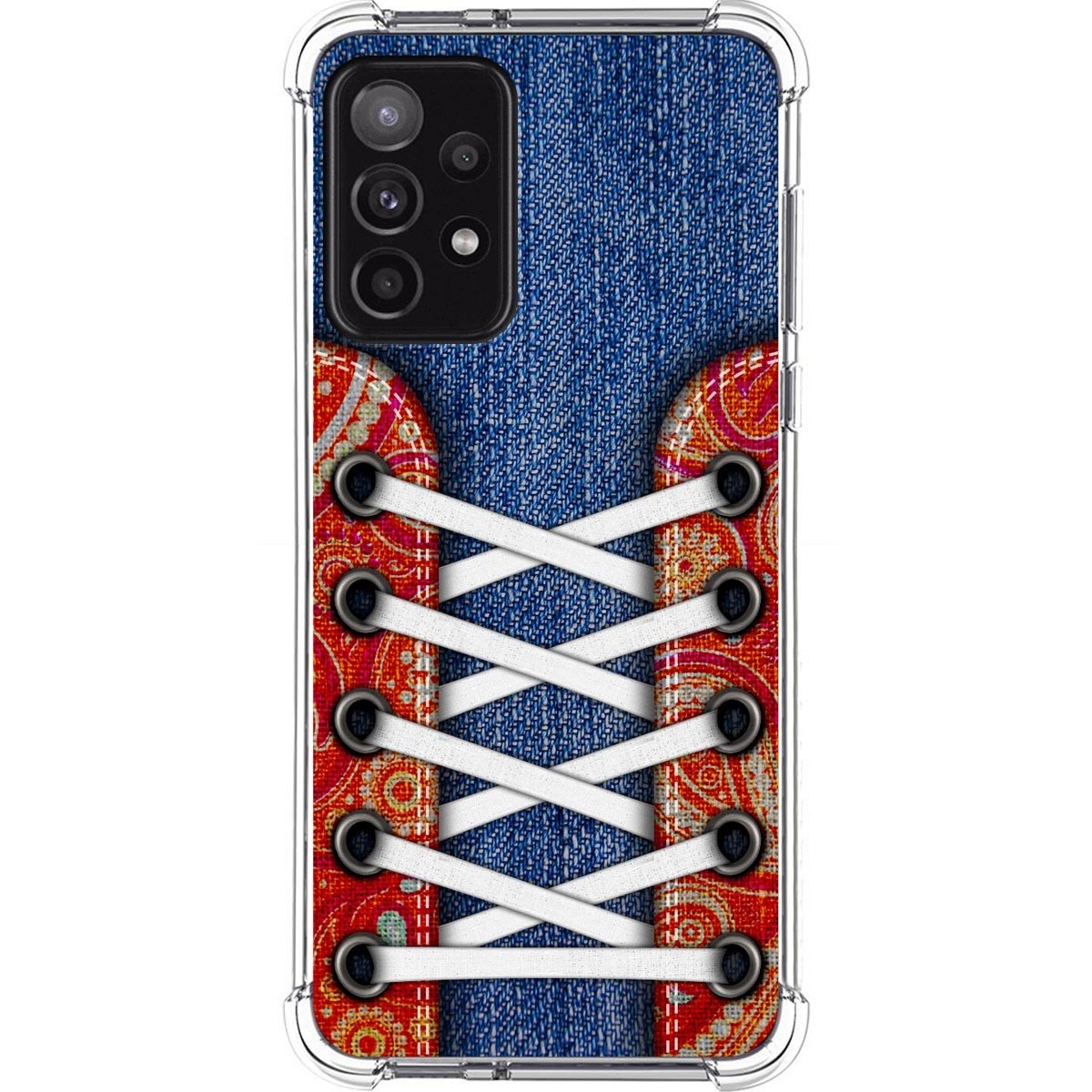 Funda Silicona Antigolpes para Samsung Galaxy A52 / A52 5G / A52s 5G diseño Zapatillas 11 Dibujos