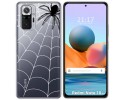 Funda Gel Transparente para Xiaomi Redmi Note 10 Pro diseño Araña Dibujos