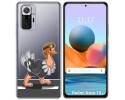 Funda Gel Transparente para Xiaomi Redmi Note 10 Pro diseño Avestruz Dibujos