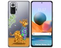 Funda Gel Transparente para Xiaomi Redmi Note 10 Pro diseño Jirafa Dibujos