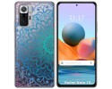 Funda Gel Transparente para Xiaomi Redmi Note 10 Pro diseño Mandala Dibujos