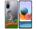 Funda Gel Transparente para Xiaomi Redmi Note 10 Pro diseño Mono Dibujos