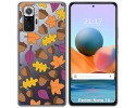 Funda Gel Transparente para Xiaomi Redmi Note 10 Pro diseño Otoño Dibujos
