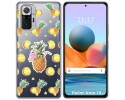 Funda Gel Transparente para Xiaomi Redmi Note 10 Pro diseño Piña Dibujos