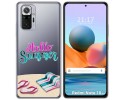 Funda Gel Transparente para Xiaomi Redmi Note 10 Pro diseño Summer Dibujos