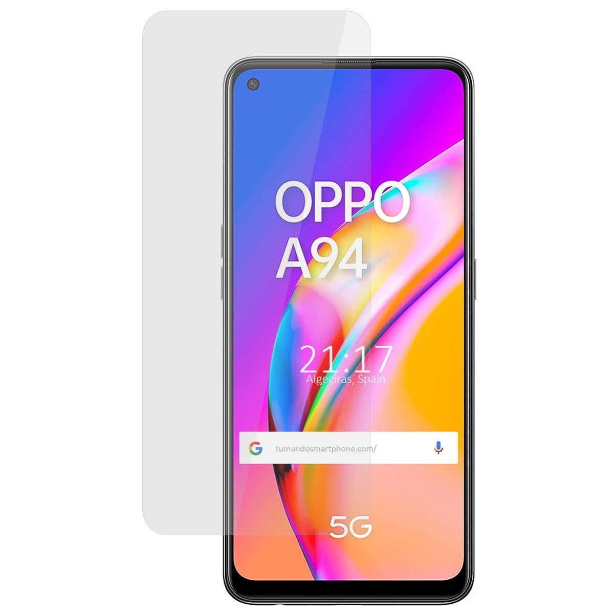 Protector Cristal Templado para Oppo A94 5G Vidrio