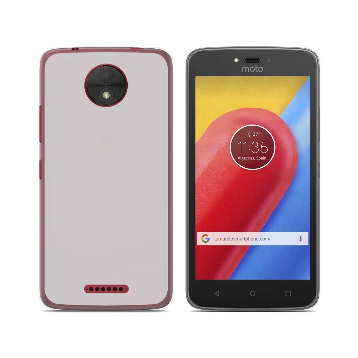 Funda Gel Tpu para Motorola Moto C Color Transparente