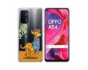 Funda Gel Transparente para Oppo A54 5G / A74 5G diseño Jirafa Dibujos