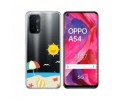 Funda Gel Transparente para Oppo A54 5G / A74 5G diseño Playa Dibujos